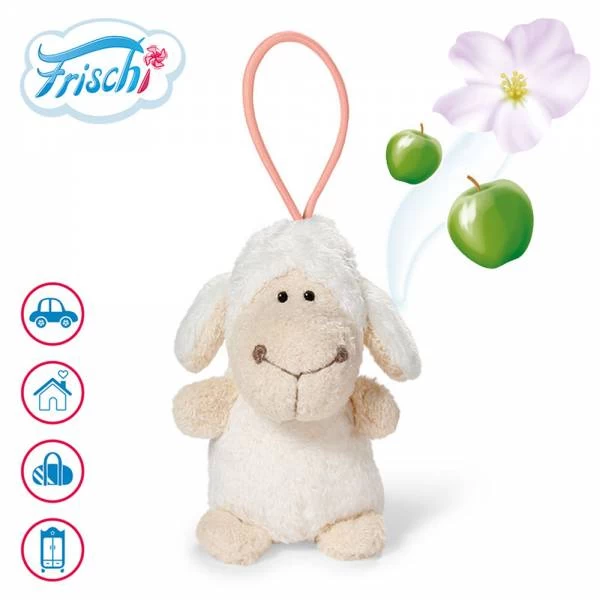 Nici Frischi Schaf Apfel, Mit Loop, Ca 8cm 3 Nici Frischi Schaf Apfel, Mit Loop, Ca 8cm