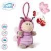 Nici Frischi Schmetterling Kirsche, Mit Loop, Ca 8cm -Klassischer Plüschtierladen 029201 600x600