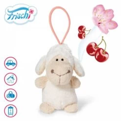 Nici Frischi Schaf Kirsche, Mit Loop, Ca 8cm