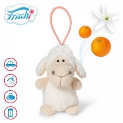 Nici Frischi Schaf Orange, Mit Loop, Ca 8cm