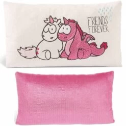 Nici Einhorn-Drache "Ruby De La Rosa", Kissen, Rechteckig, 43x25cm