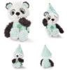 Nici Schlafmützen Bär "Pandalino", Ca 38cm -Klassischer Plüschtierladen 031196