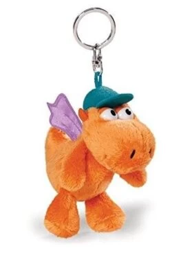 NICI 37919 - Schlüsselanhänger - Drache Kokosnuss, 10cm