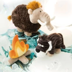 Nici Stone Age Friends, Säbelzahntiger, Stehend, Ca 16cm -Klassischer Plüschtierladen imagebildmammut