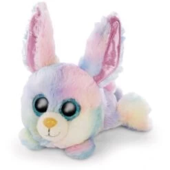 NICI - Glubschis Cute Edition - Glubschis Liegend Hase Rainbow Candy 15cm -Klassischer Plüschtierladen nici glubschis cute edition glubschis liegend hase rainbow candy 15cm 1