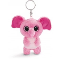 NICI - Glubschis - Schlenker Elefant Fluppy 9cm Schlüsselanhänger -Klassischer Plüschtierladen nici glubschis schlenker elefant fluppy 9cm schlusselanhanger 1
