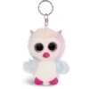 NICI - Glubschis - Schlüsselanhänger Schlenker Eule Princess Holly, 9cm -Klassischer Plüschtierladen nici glubschis schlusselanhanger schlenker eule princess holly 9cm