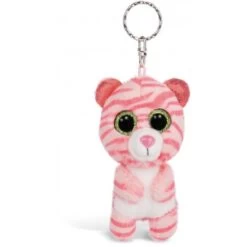 NICI - Glubschis - Schlüsselanhänger Schlenker Tiger Fula, 9cm -Klassischer Plüschtierladen nici glubschis schlusselanhanger schlenker tiger fula 9cm 1