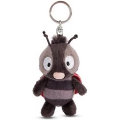 NICI - Green - Forest Friends - Marienkäfer Lennybug 10cm Schlüsselanhänger -Klassischer Plüschtierladen nici green forest friends marienkafer lennybug 10cm schlusselanhanger 1