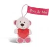 NICI - Love Classic - Love Bären 11cm Mit Loop, 4 Des. -Klassischer Plüschtierladen nici love classic love baren 11cm mit loop 4 des