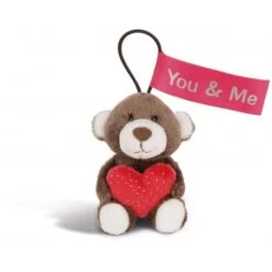 NICI - Love Classic - Love Bären 11cm Mit Loop, 4 Des. -Klassischer Plüschtierladen nici love classic love baren 11cm mit loop 4 des 3