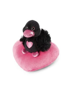 NICI, Plüschtier - Love Schwan Schwarz 10cm -Klassischer Plüschtierladen nici plC3BCschtier loveschwanschwarz10cm 5 768 1024 75 7566047 5