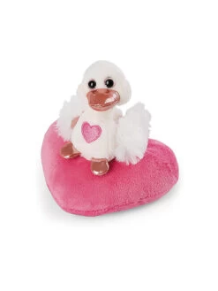 NICI, Plüschtier - Love Schwan Weiss 10cm