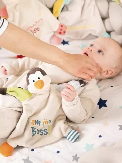 NICI, Schmusetuch - Pinguin - I Am The Boss -Klassischer Plüschtierladen nici schmusetuch pinguin iamtheboss 3 768 1024 75 7524968 3