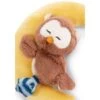NICI - The Owlsons - Eule Oscar 9cm & Mond, Mit Loop -Klassischer Plüschtierladen nici the owlsons eule oscar 9cm mond mit loop