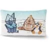 NICI - Winter 2020 - Kissen Pinguin Peppi Plus Walross Walbo Wabbel Rechteckig 43x25cm -Klassischer Plüschtierladen nici winter 2020 kissen pinguin peppi plus walross walbo wabbel rechteckig 43x25cm