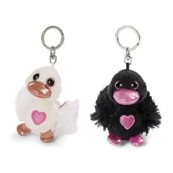 Nici, Love Schwan, Schlüsselanhänger, Ca 8 Cm, 2fach Sortiert