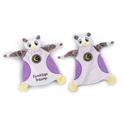 Nici, "Kuschlige Träume" - Schlafmützen Schmusetuch, Eule Olafina, 2fach Sortiert